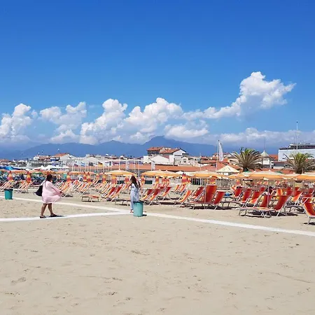 Comfortable Campsite-chalet G14 Tuscany Near Sea Dağ evi