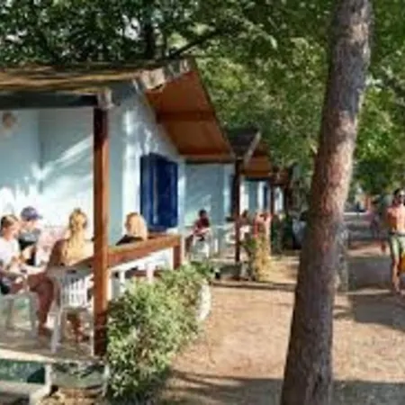 Comfortable Campsite-chalet G14 Tuscany Near Sea Dağ evi